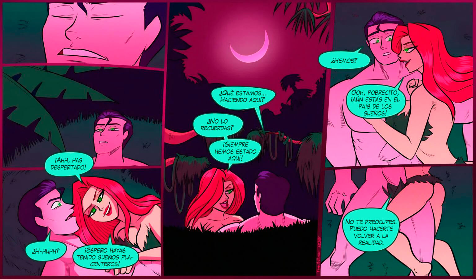 Superman Garden of Ivy Comic porno