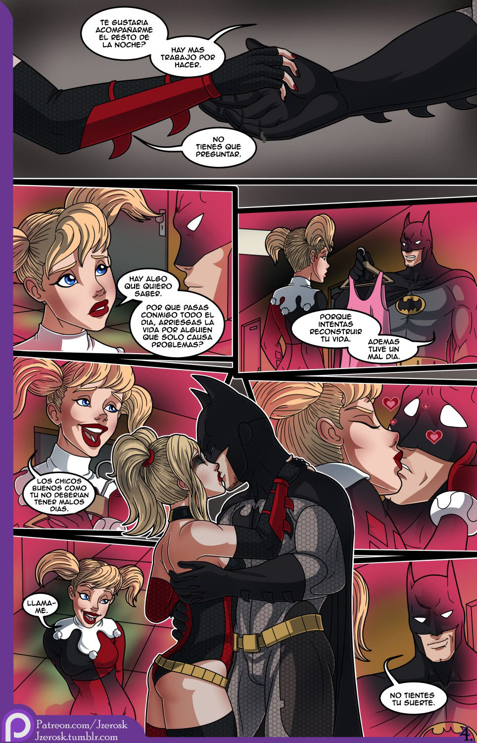 The Bat in Love Comic porno