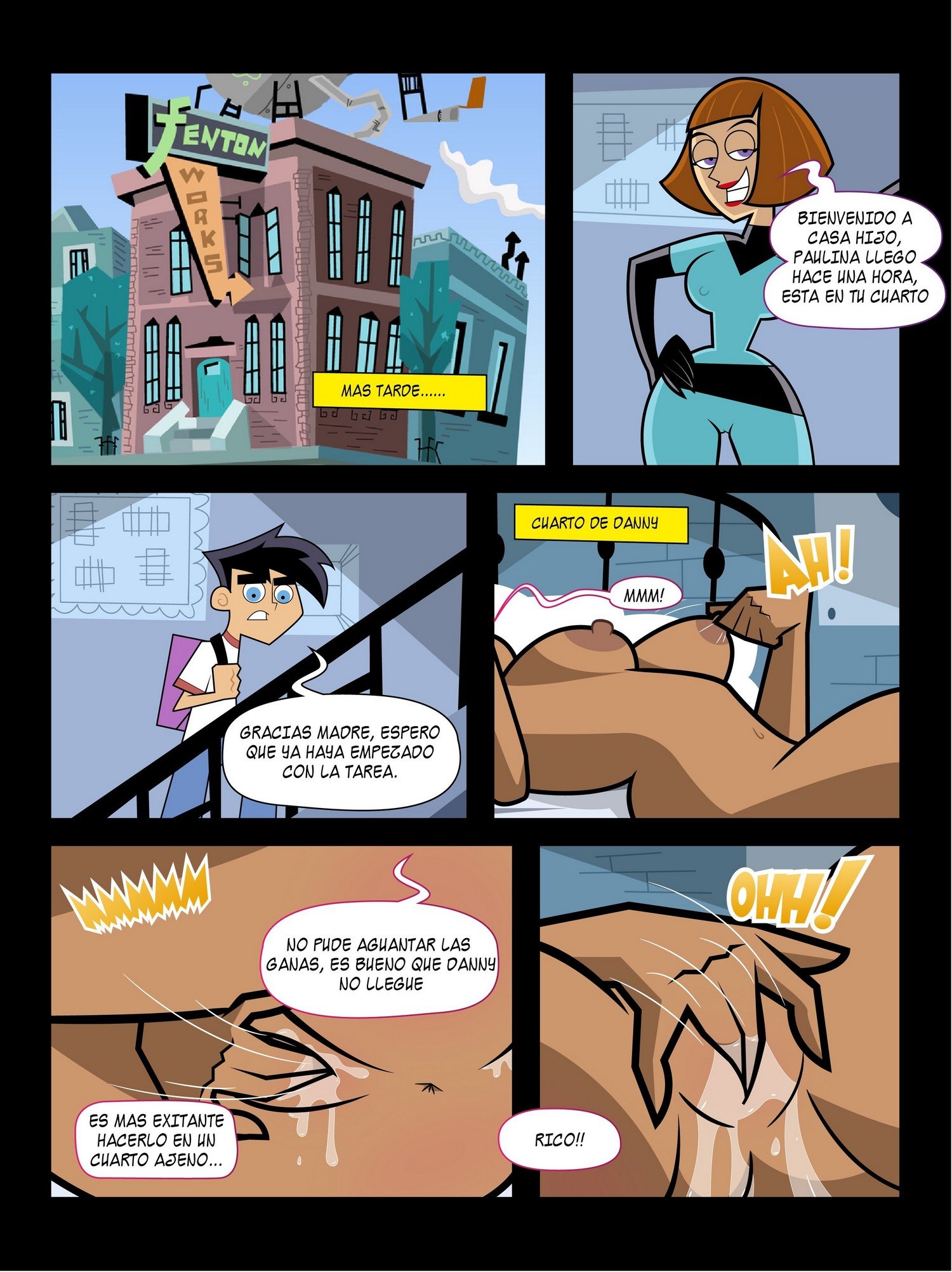 The Homework Comic porno