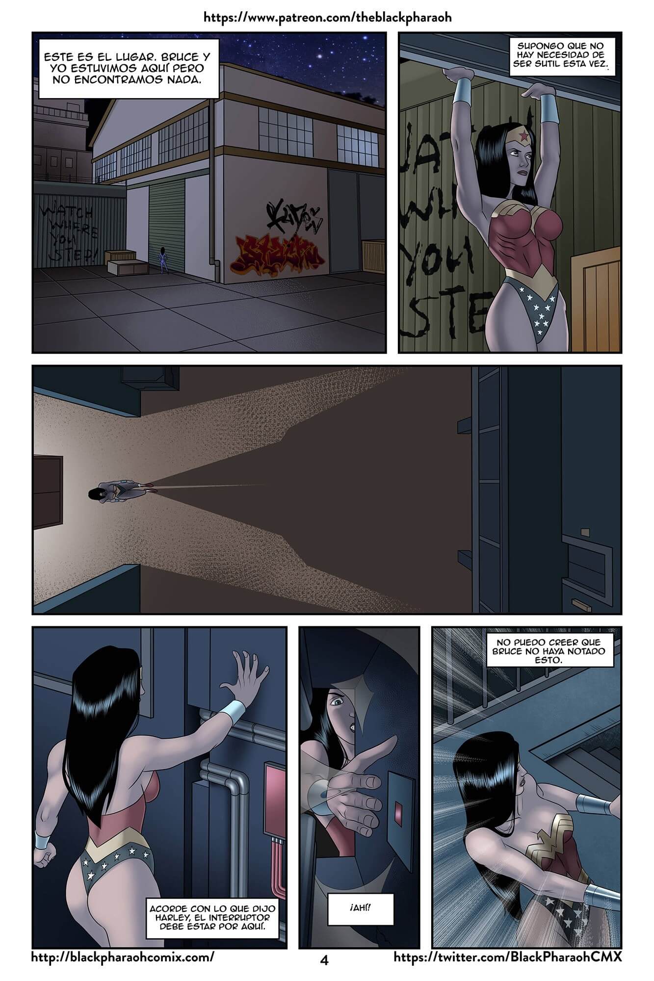 The Inner Guason X Mujer Maravilla Comic porno