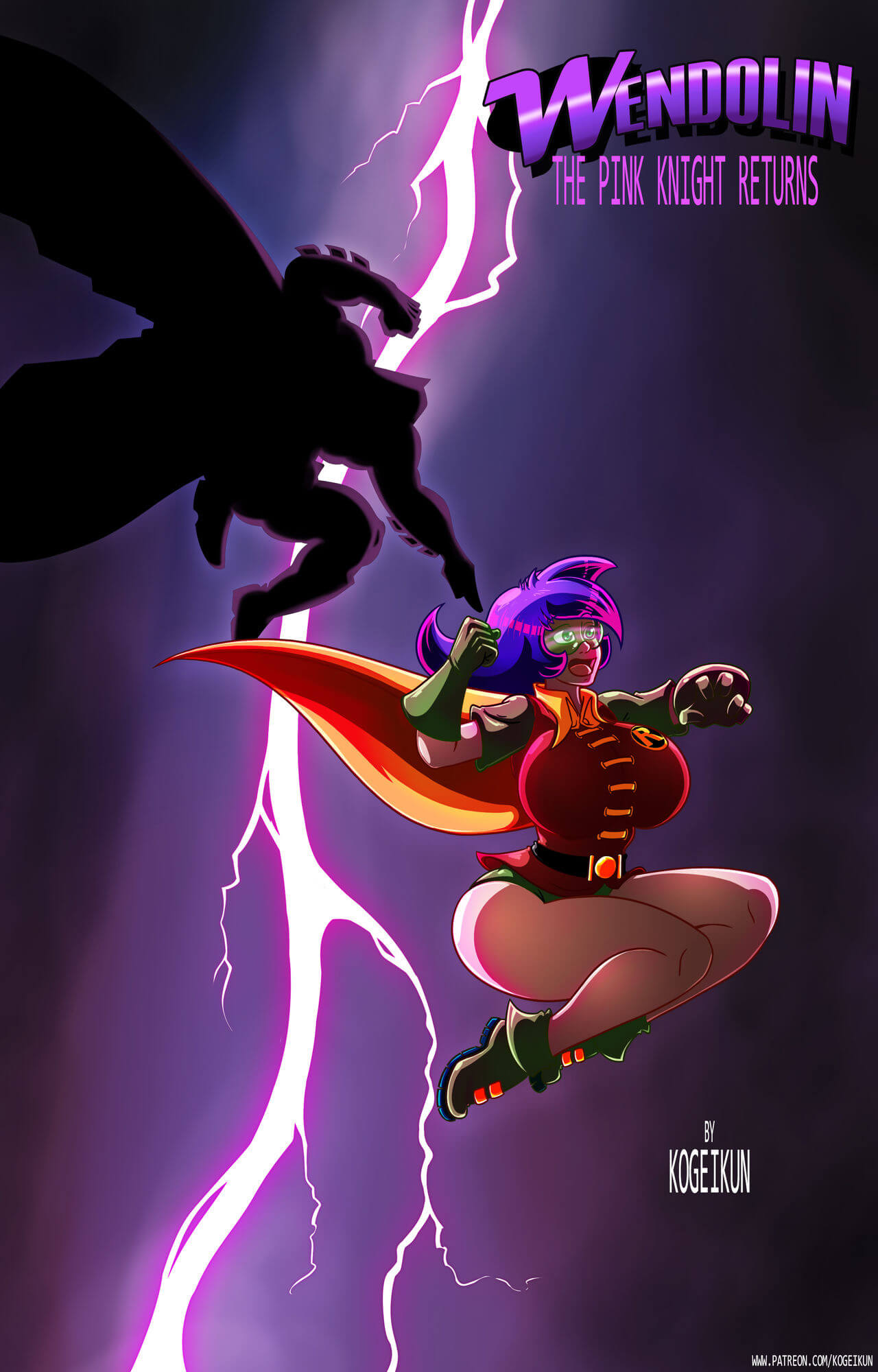 Wendolin - The Pink Knight Returns Comic porno