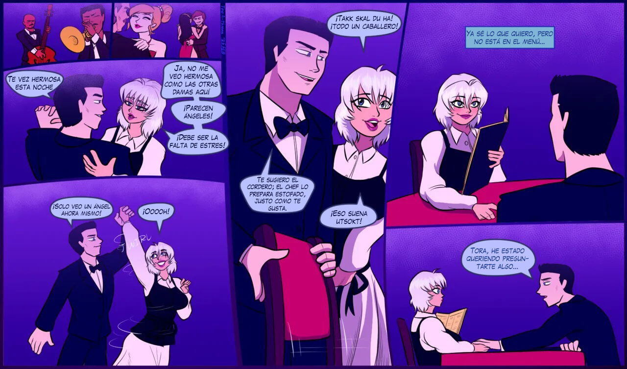 Trapped Under Ice - A Thrilling Adventure Comic porno