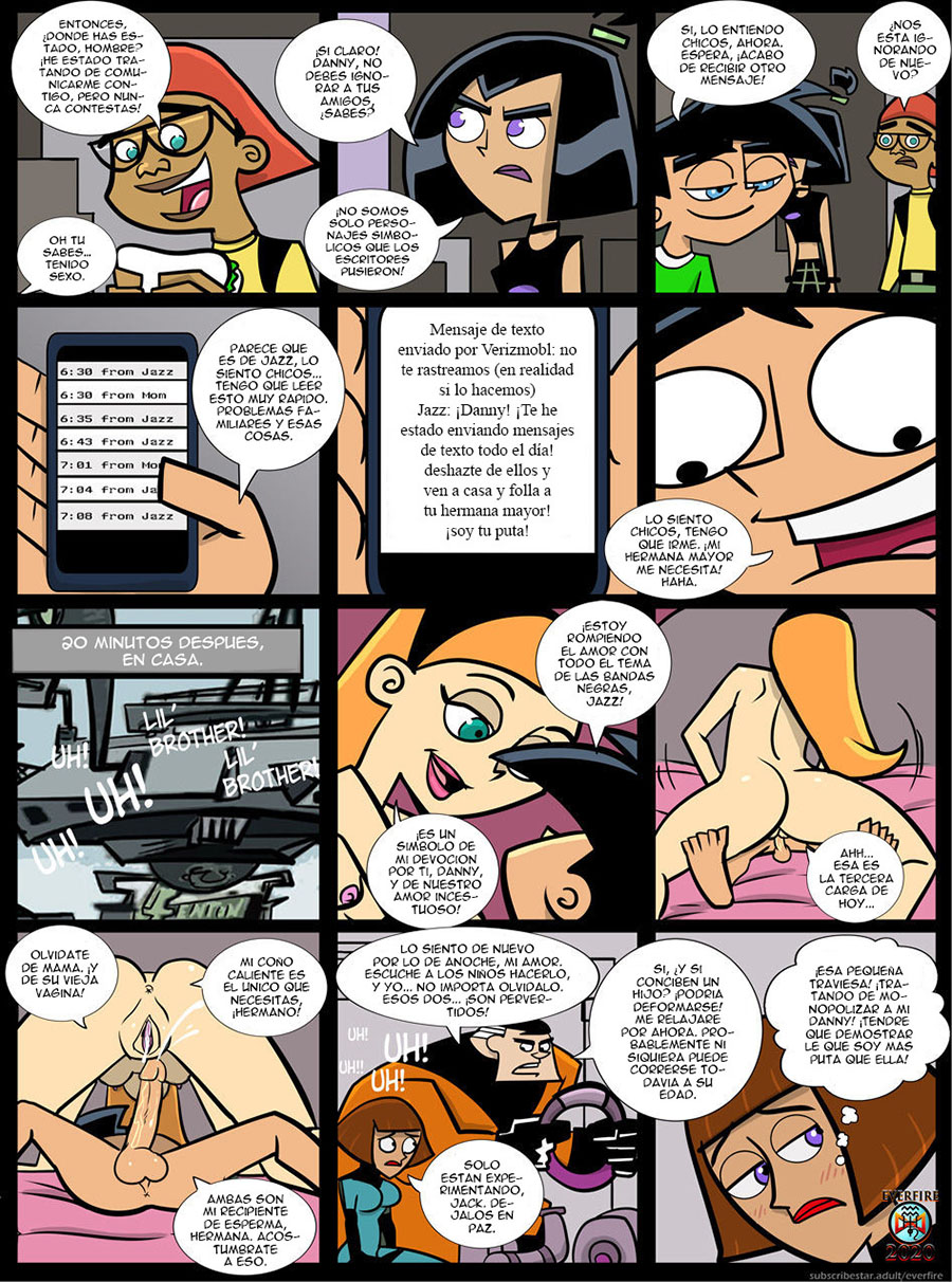 Training my 2 Cum-Sluts - Danny Phantom Comic porno