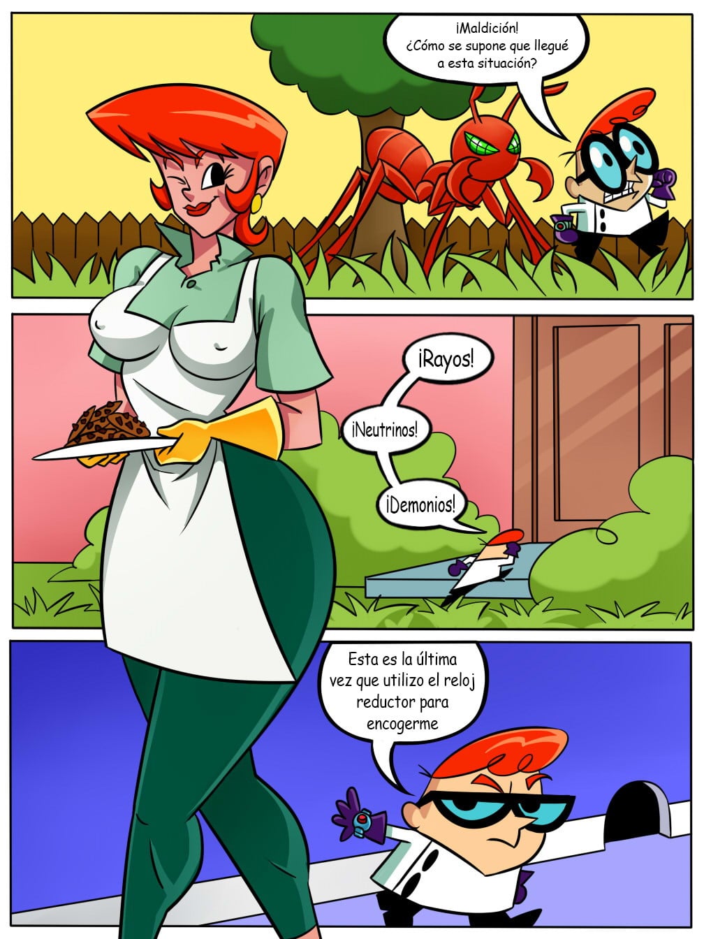 Dexter Laboratory - Travesuras en Casa Comic porno