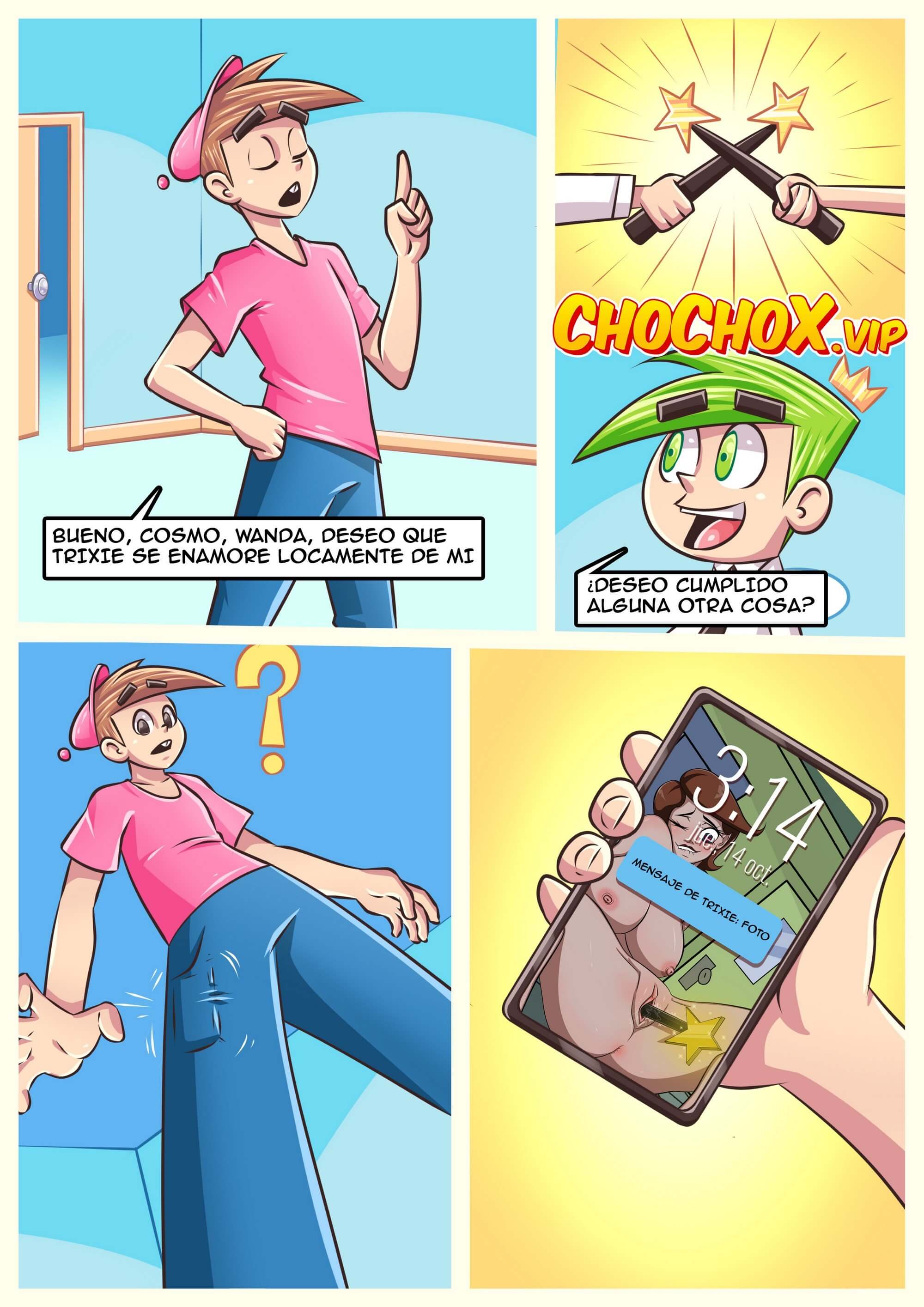 Los Padrinos Magicos - Ultimos Deseos Comic porno