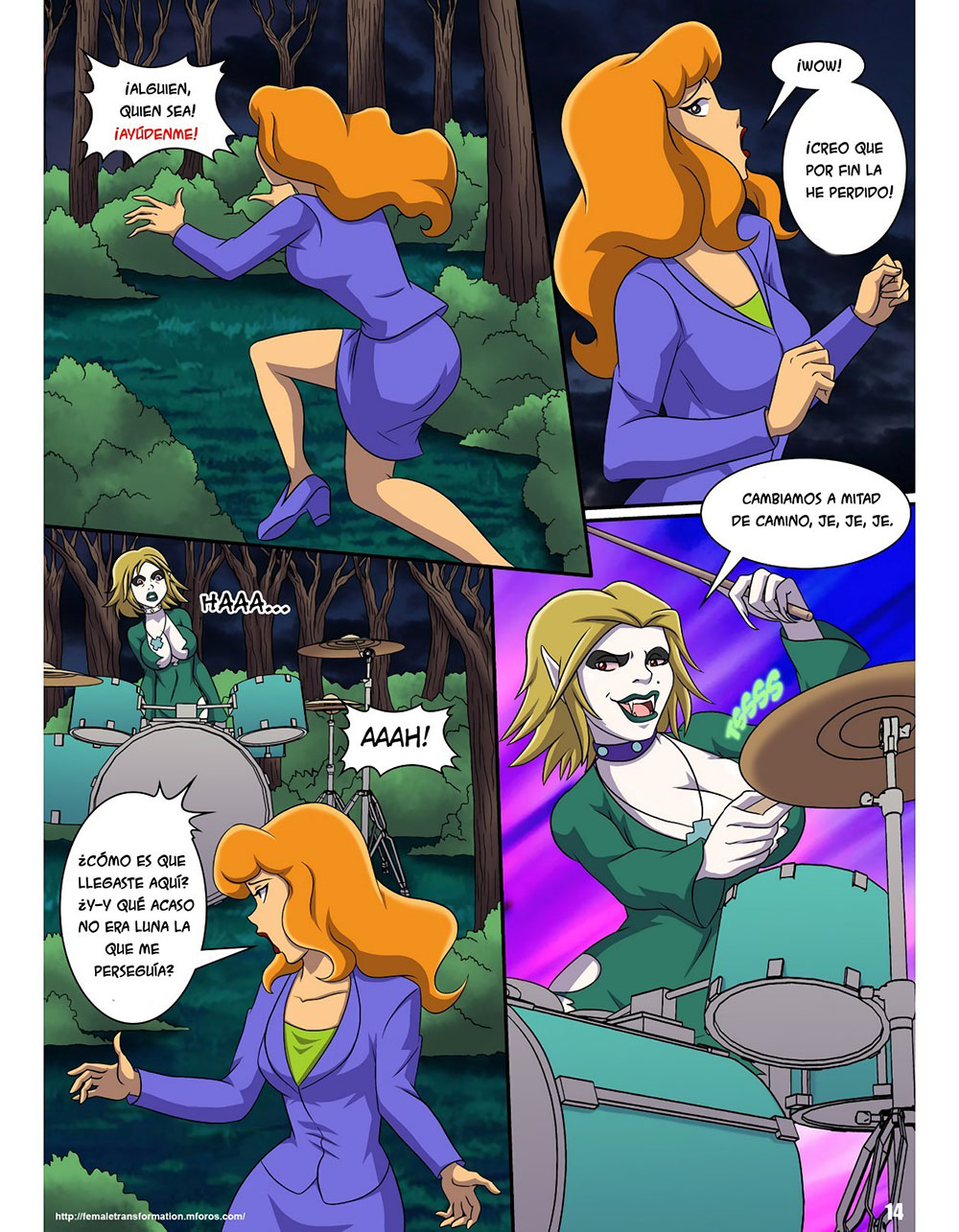 Vampire’s Song Comic porno