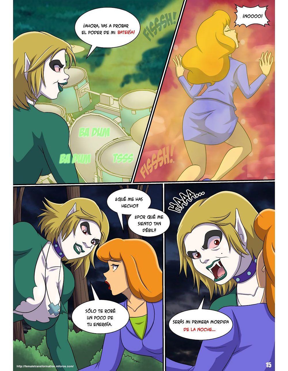 Vampire’s Song Comic porno