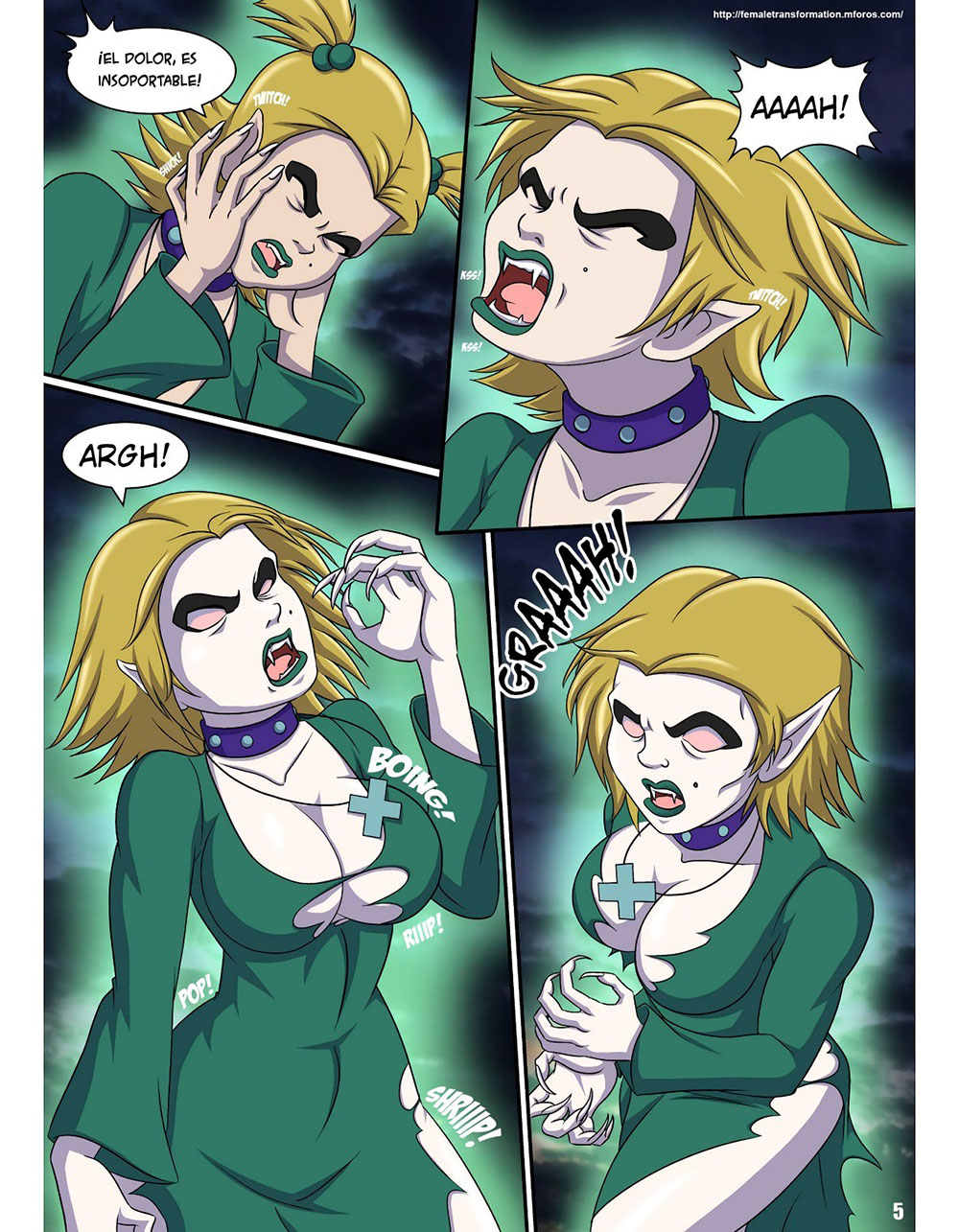 Vampire’s Song Comic porno