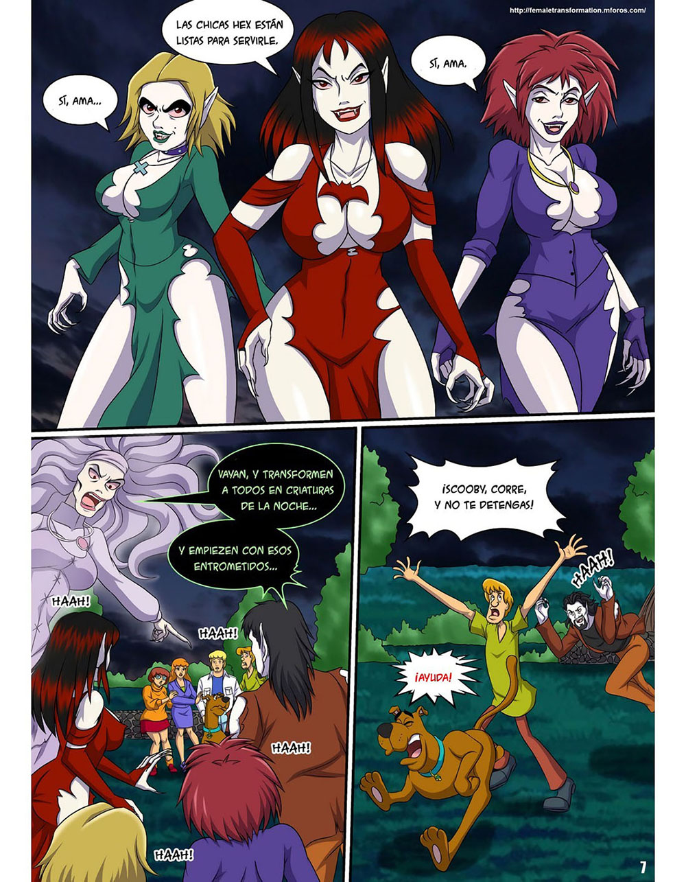 Vampire’s Song Comic porno