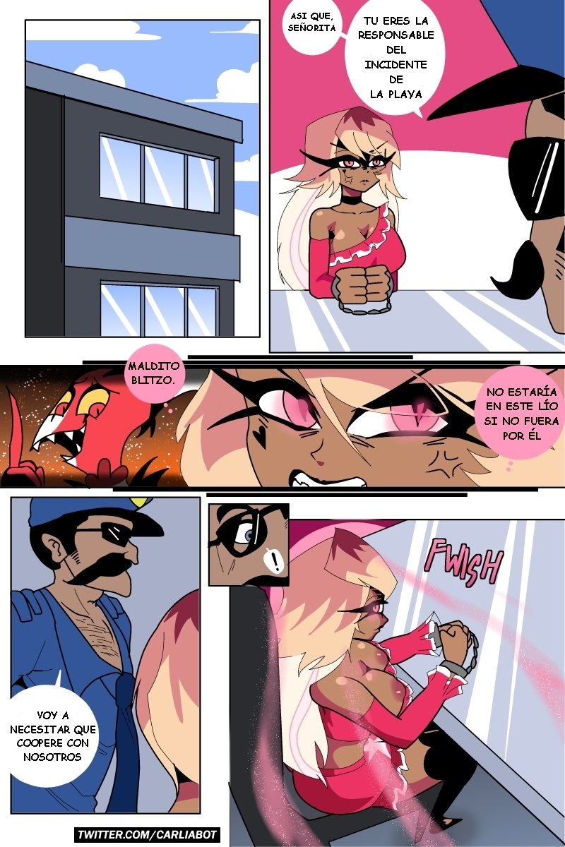 Verosika Interrogation Comic porno