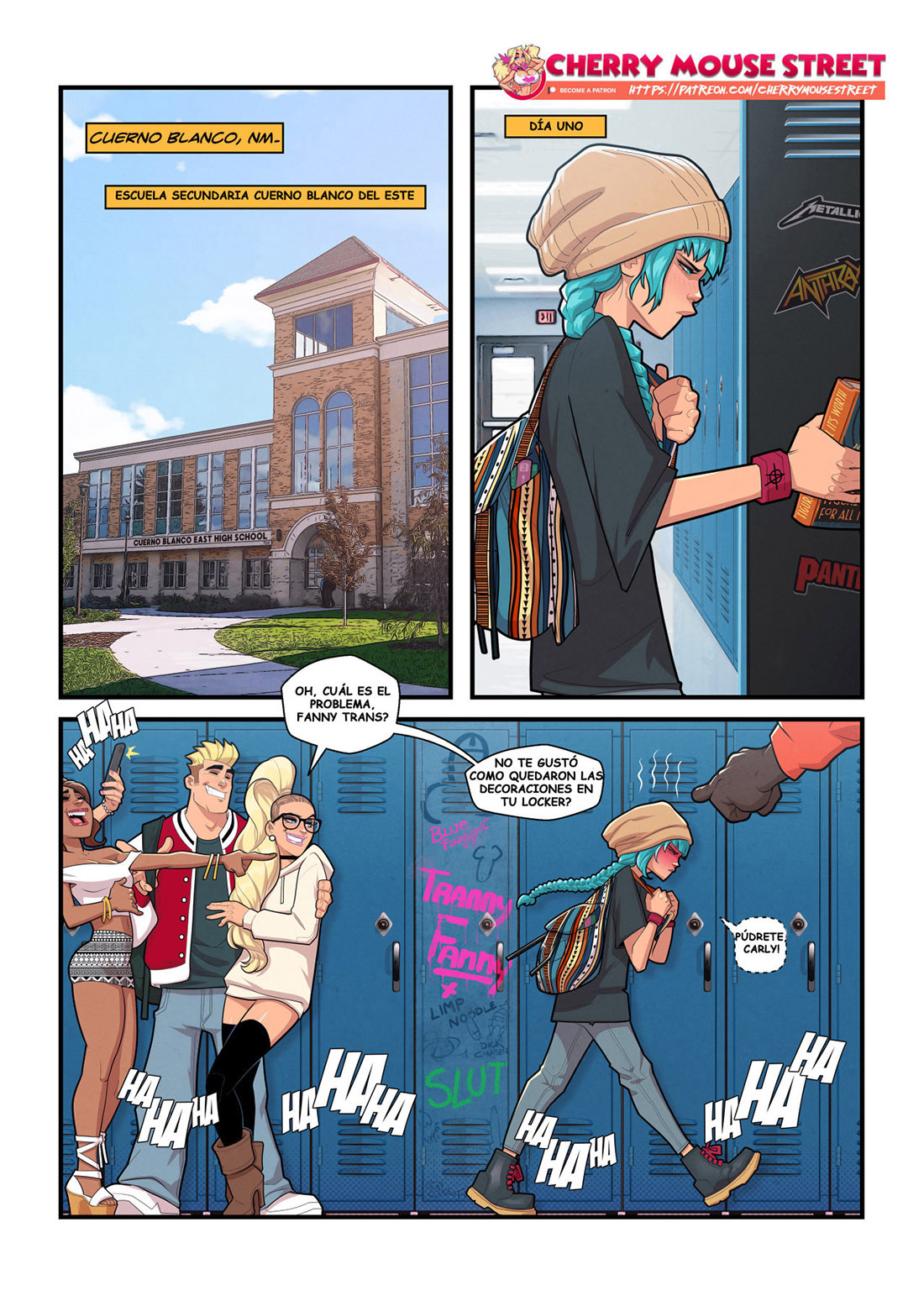 Bad Cheerleader Comic porno