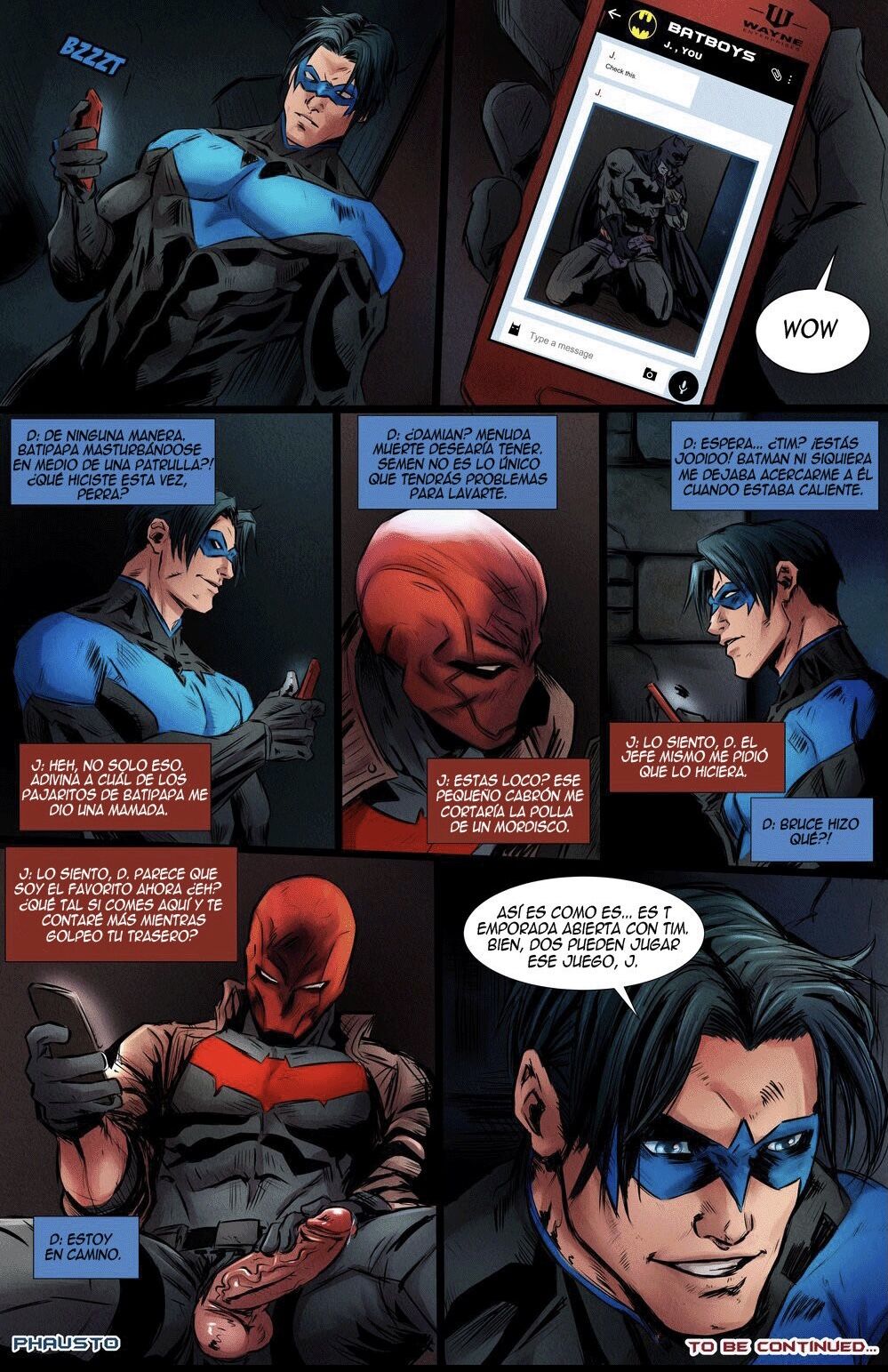 Batboys 1 Comic porno