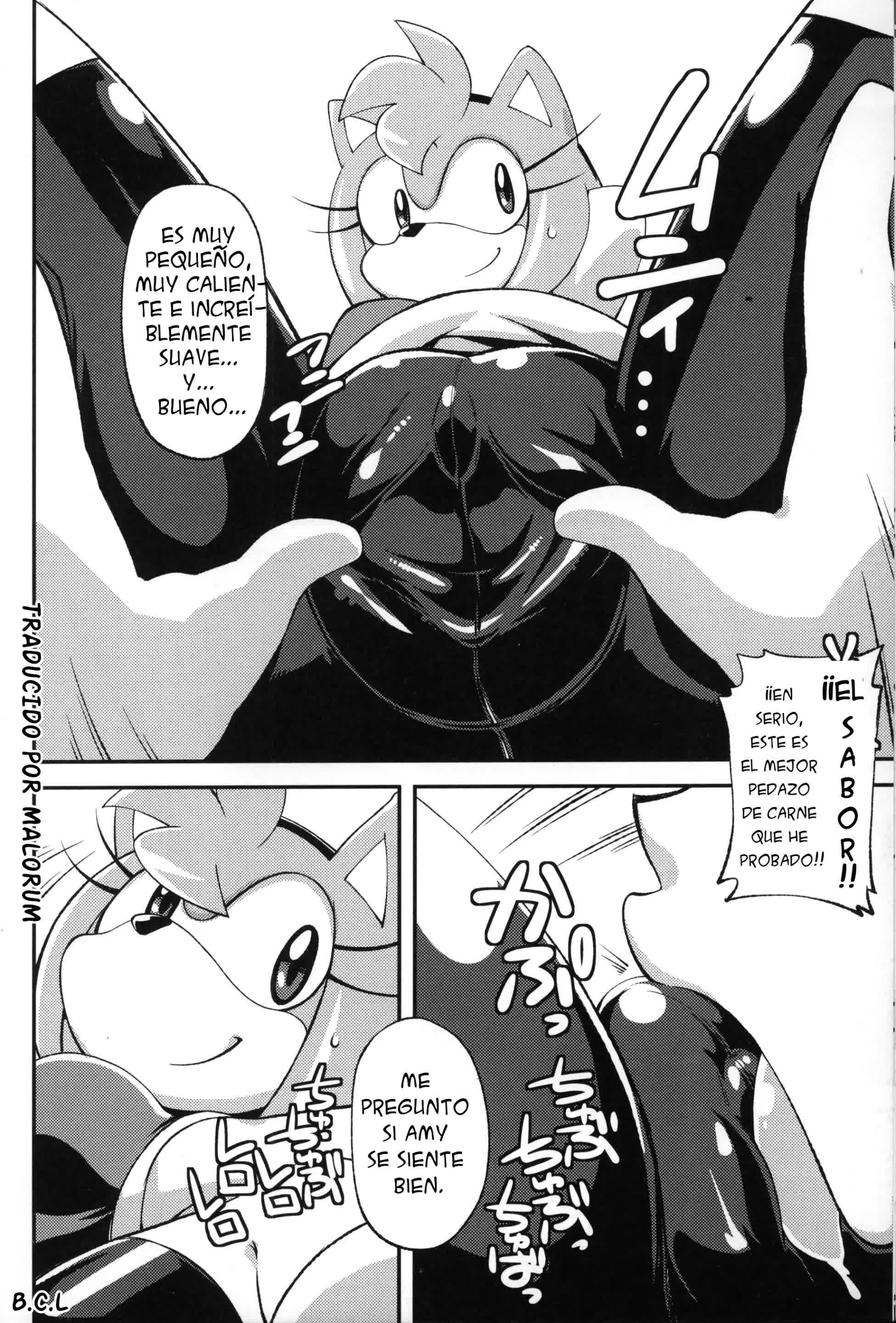 Ore no Fuyu - Amy Rose y Blaze The Cat Comic porno