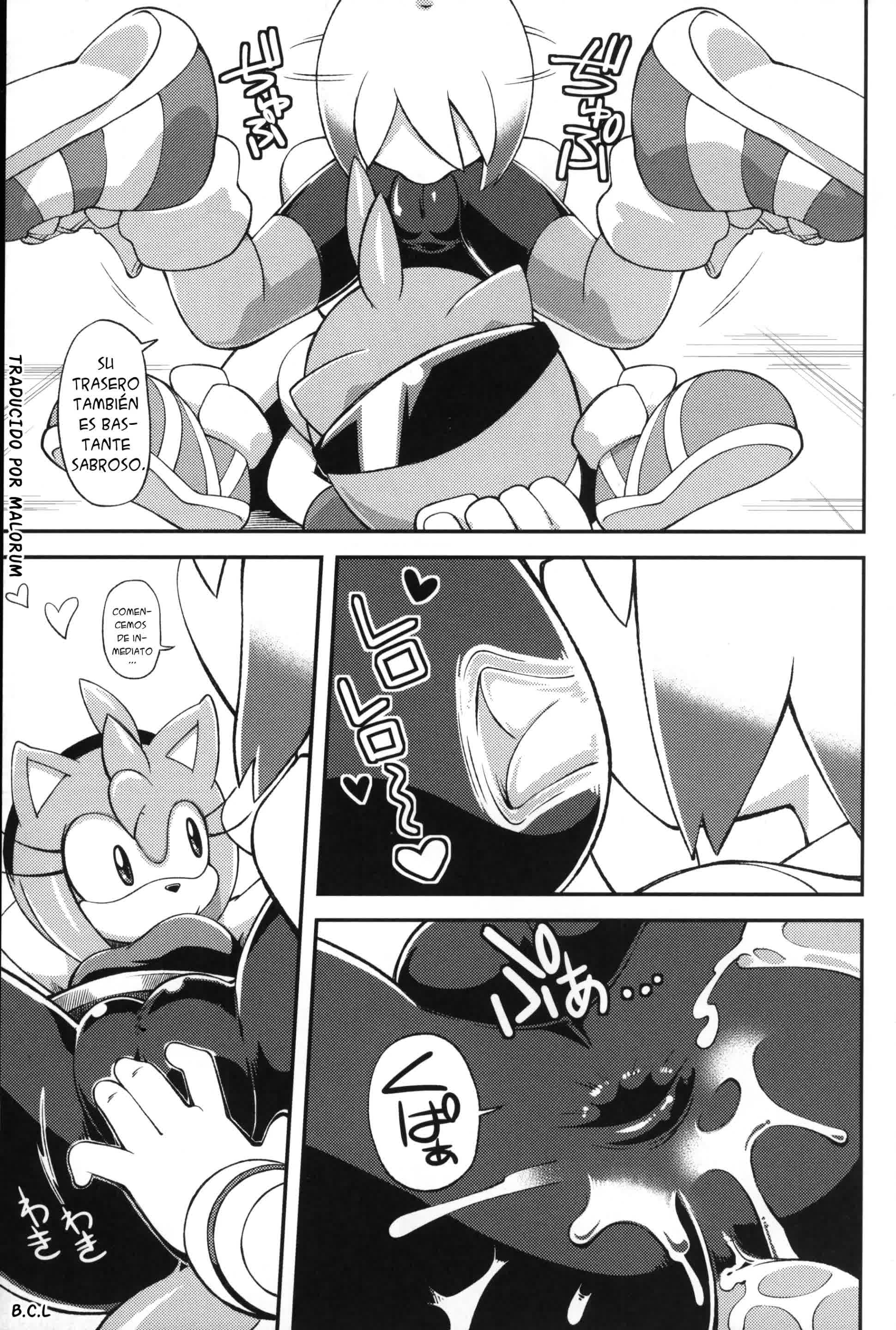 Ore no Fuyu - Amy Rose y Blaze The Cat Comic porno