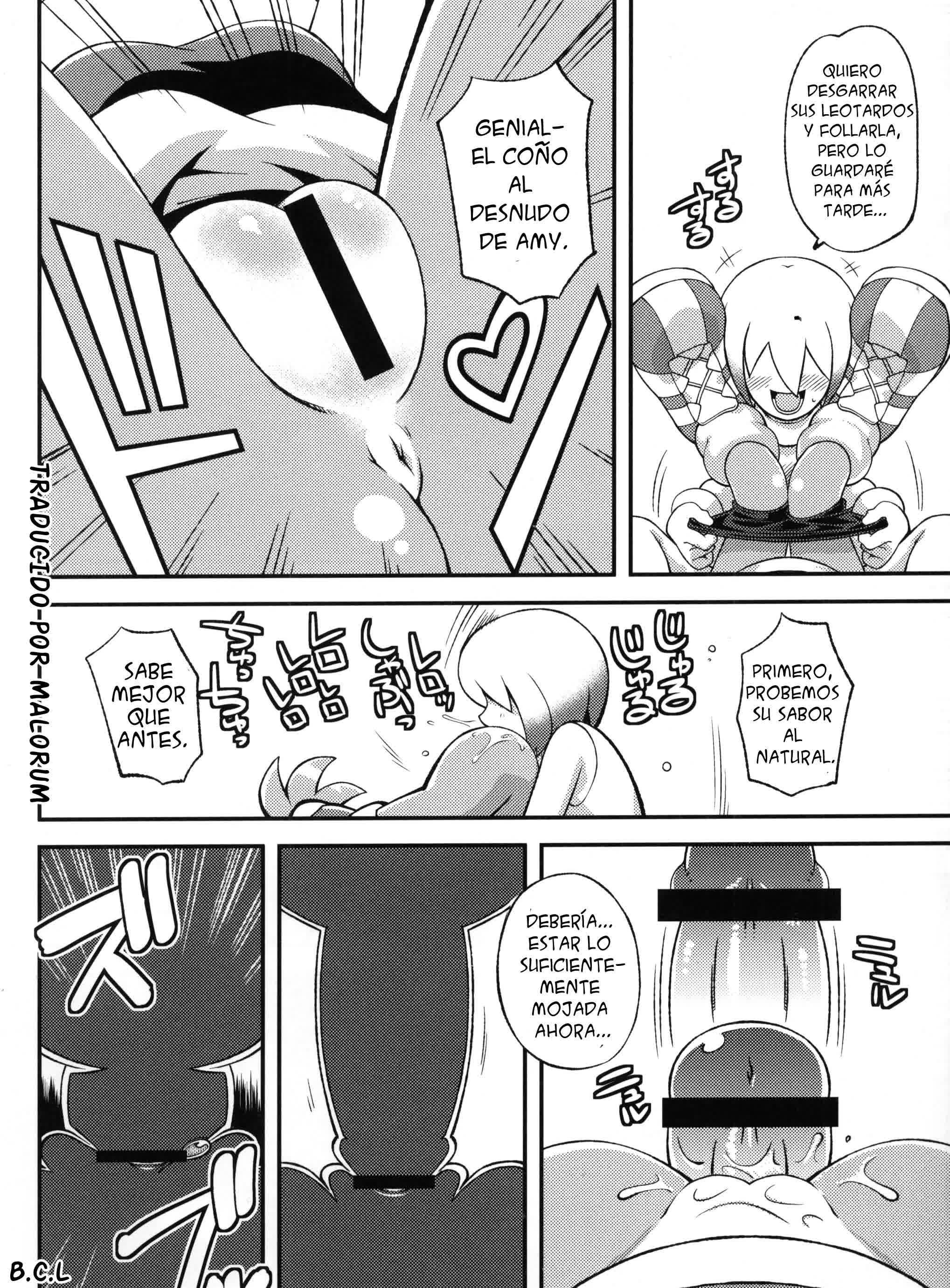Ore no Fuyu - Amy Rose y Blaze The Cat Comic porno