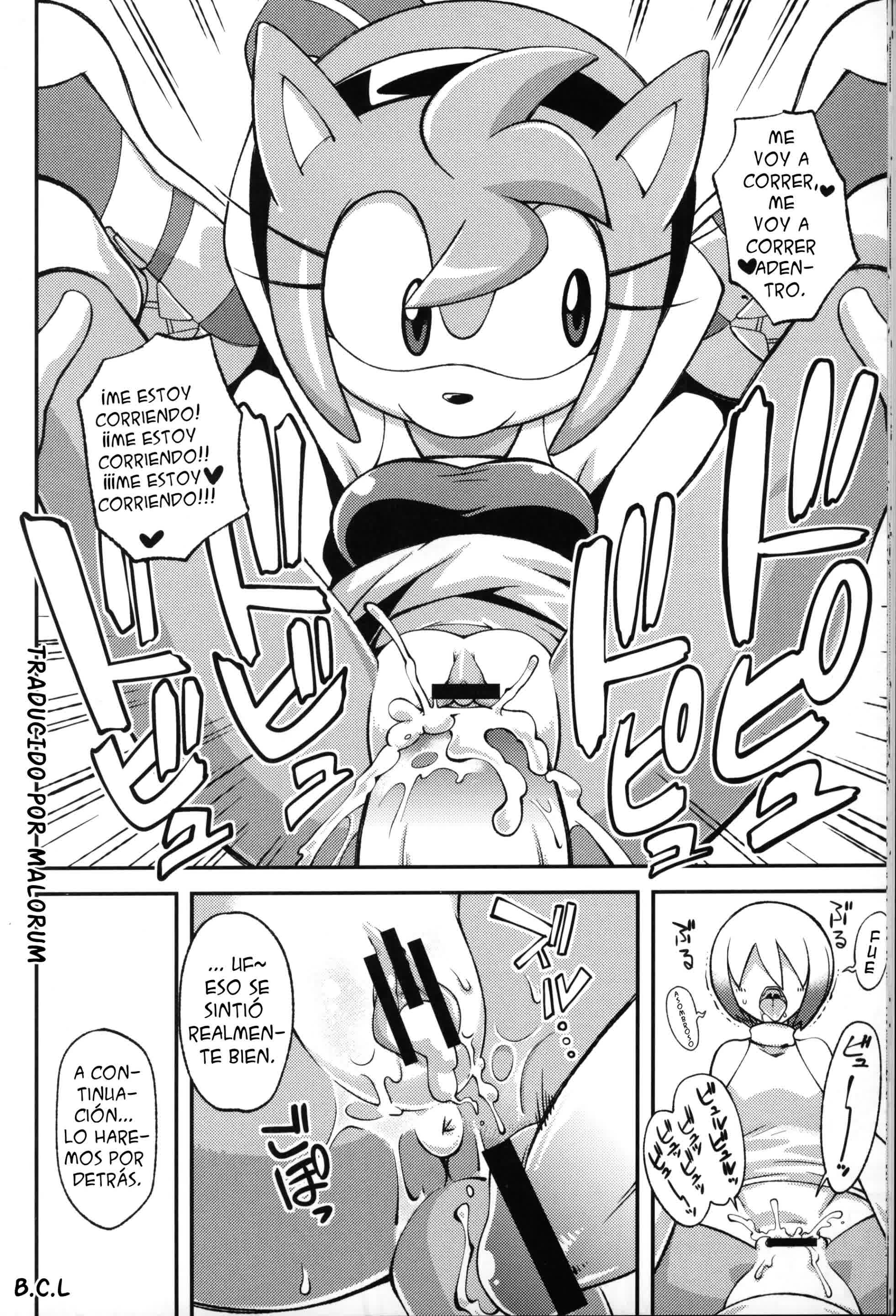 Ore no Fuyu - Amy Rose y Blaze The Cat Comic porno