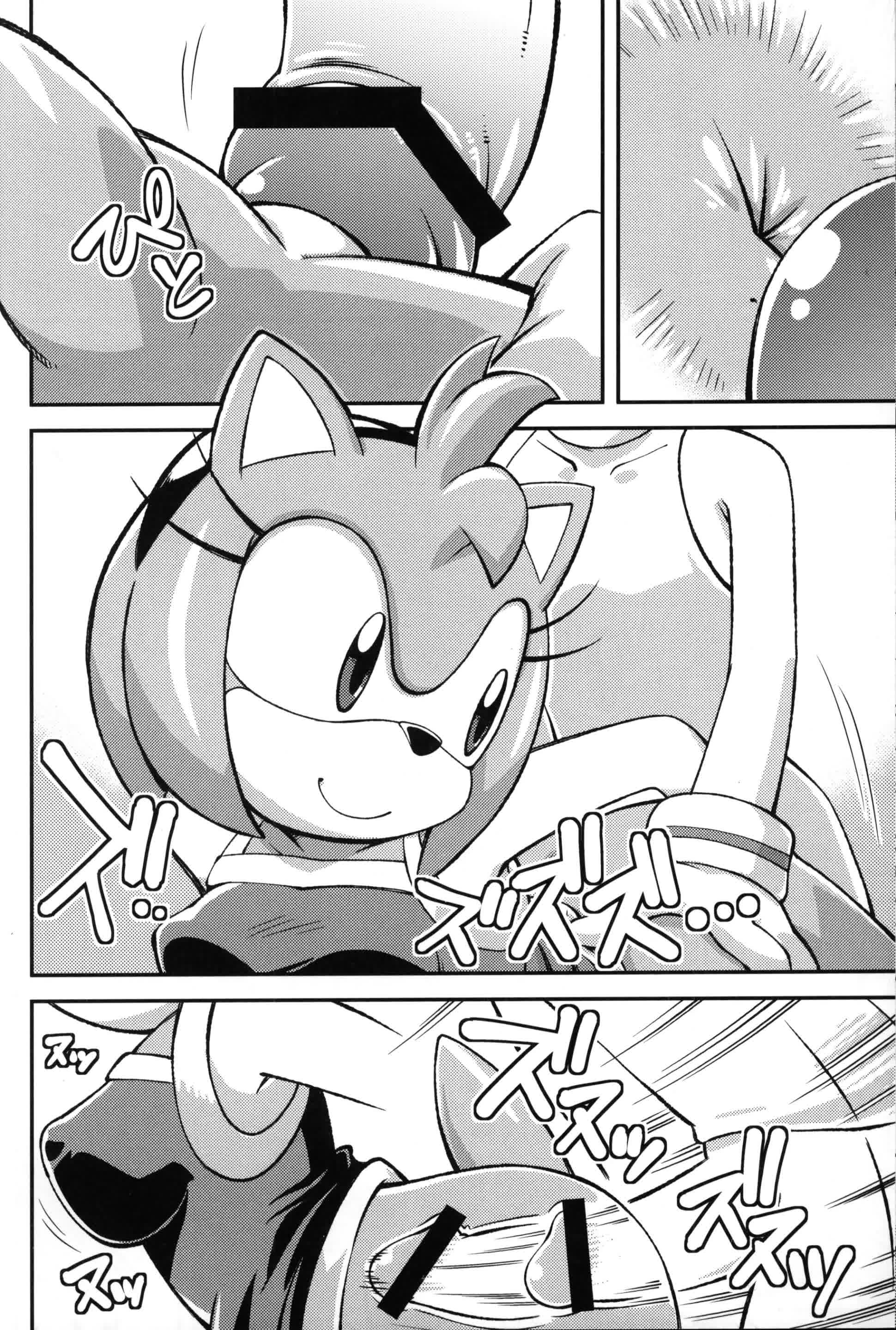 Ore no Fuyu - Amy Rose y Blaze The Cat Comic porno