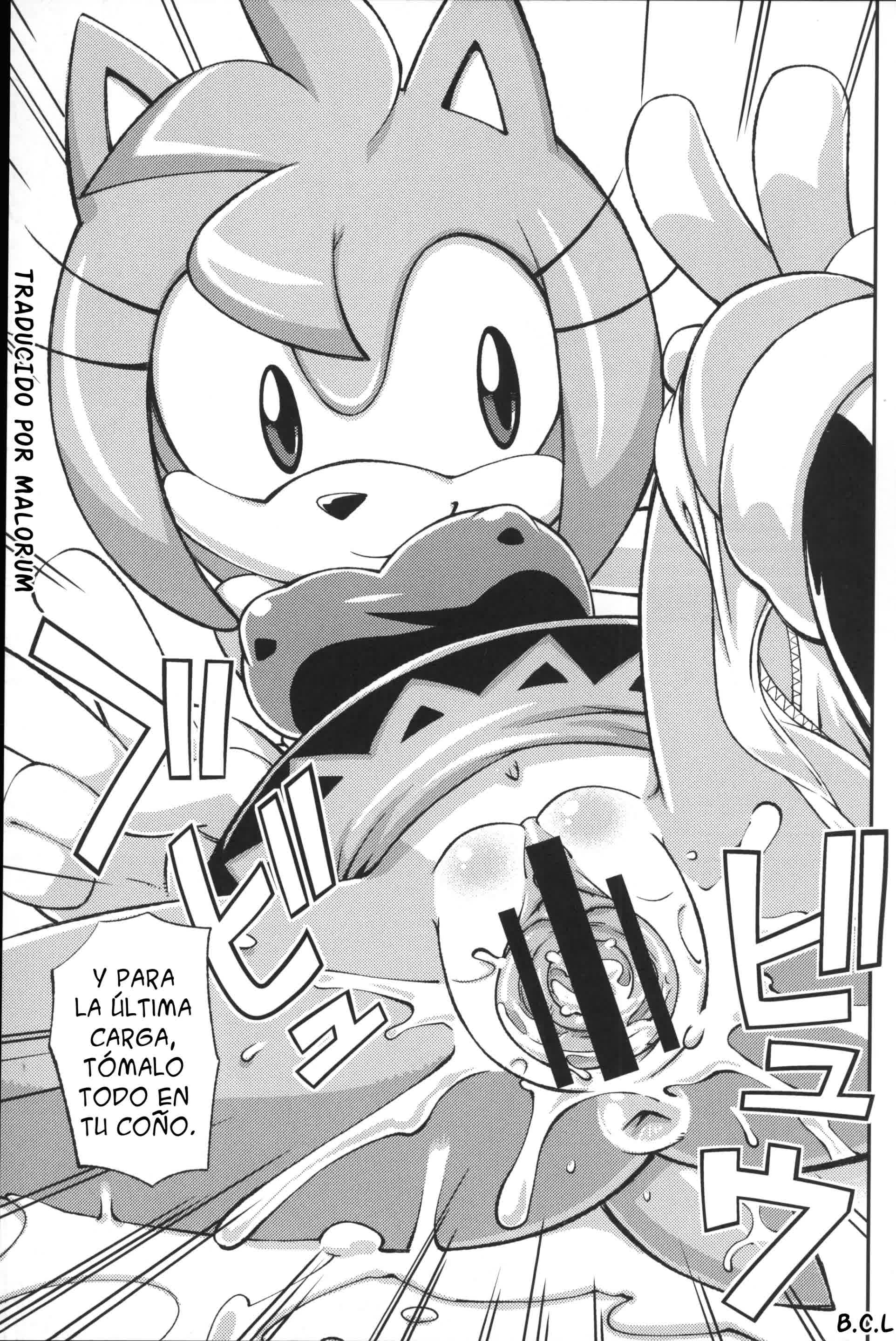 Ore no Fuyu - Amy Rose y Blaze The Cat Comic porno