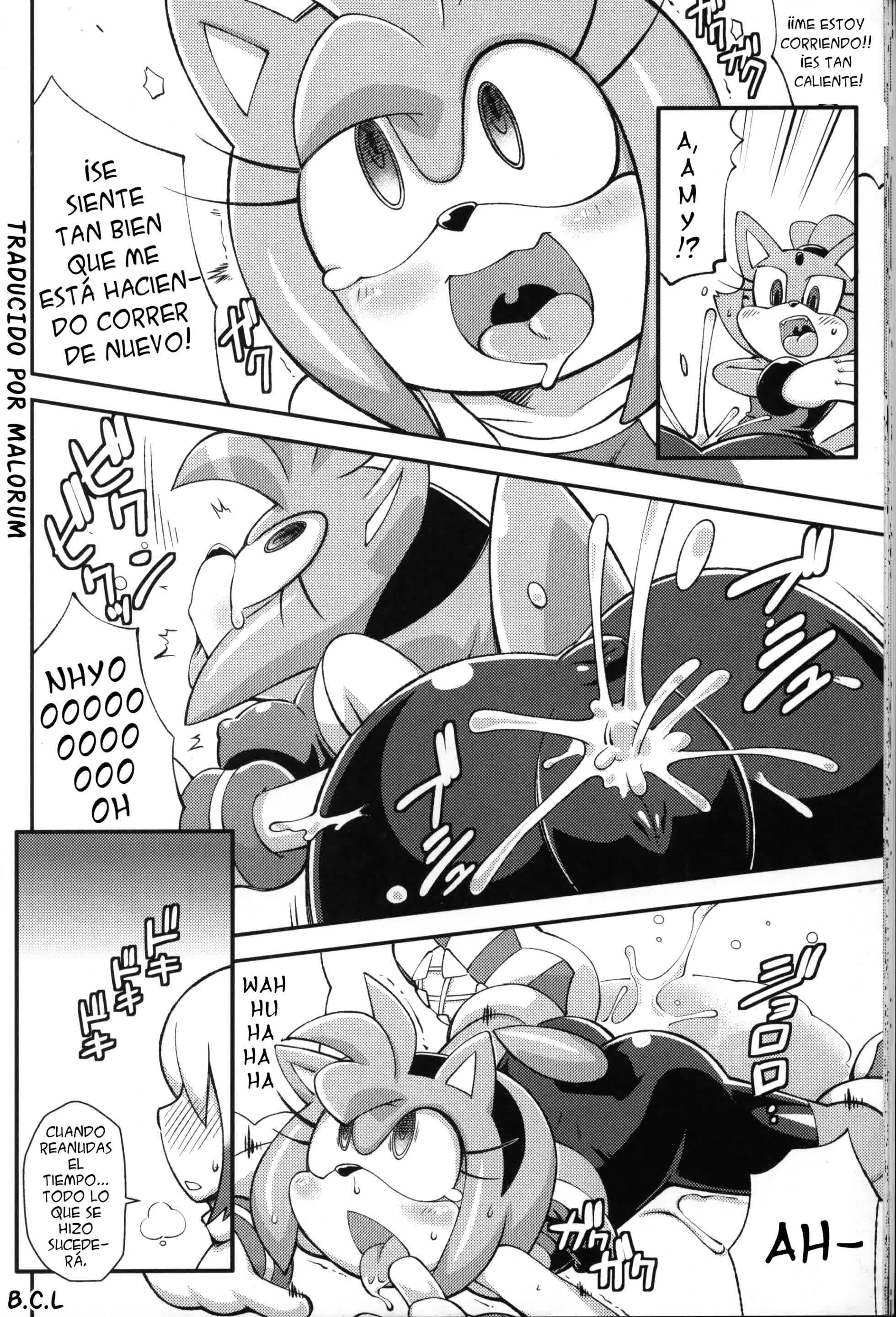 Ore no Fuyu - Amy Rose y Blaze The Cat Comic porno