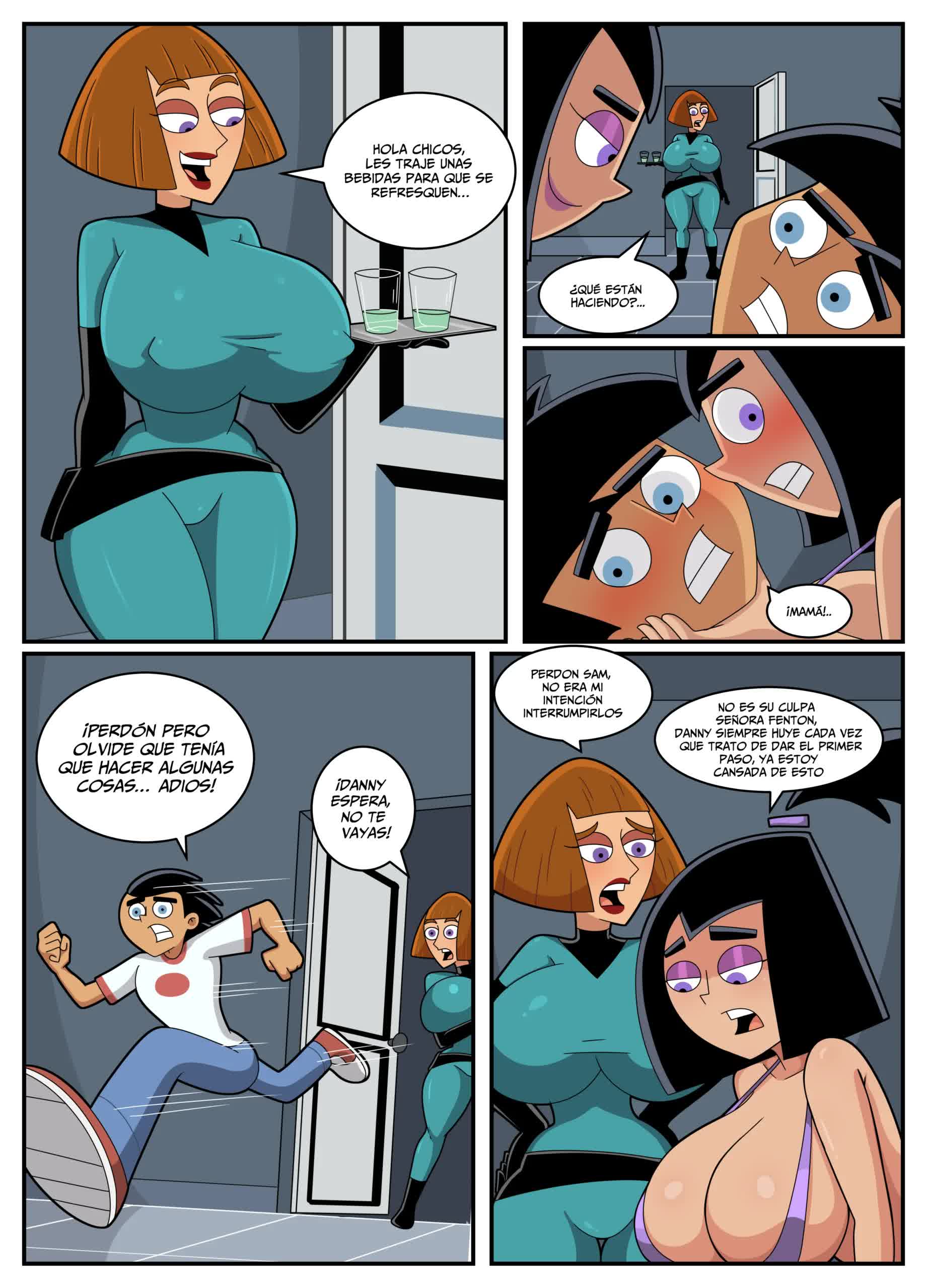 El Medallon Maldito - Danny Phantom Comic porno