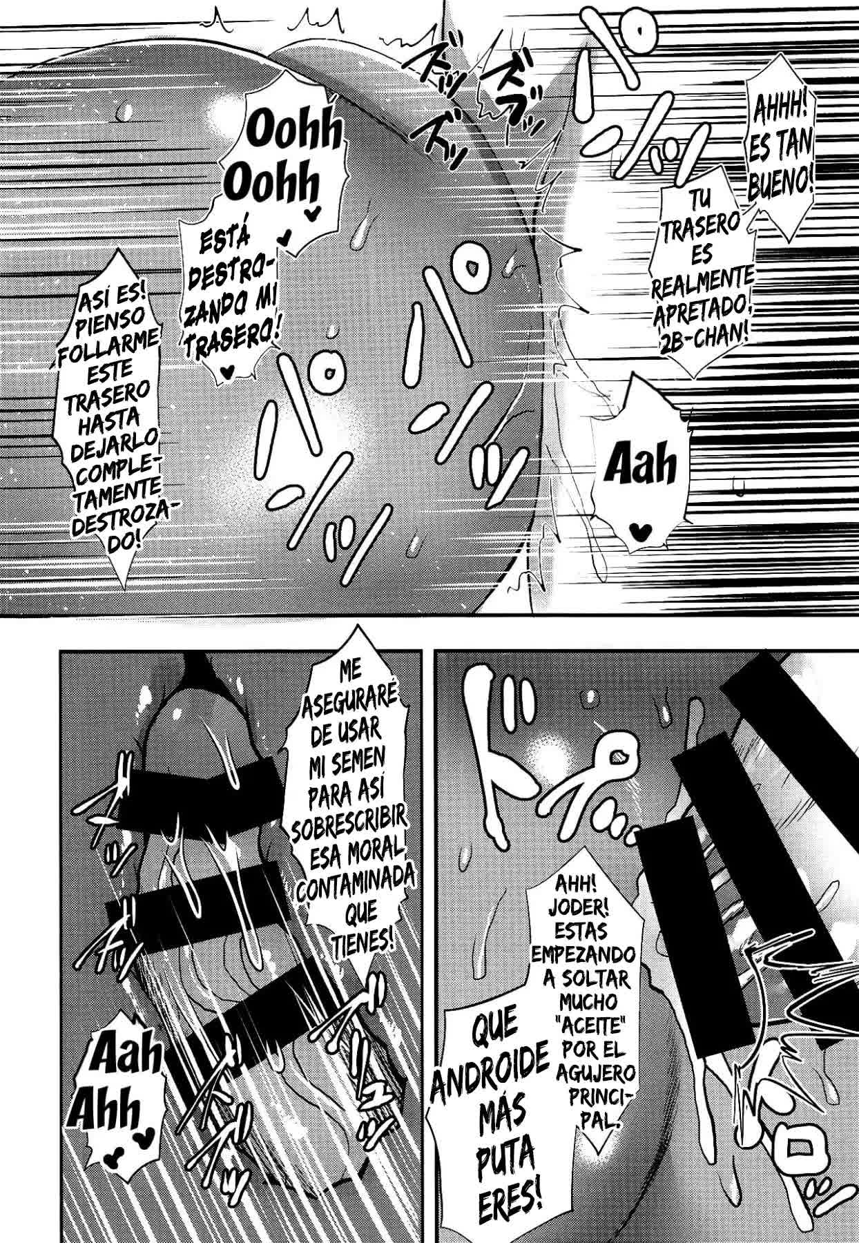 YoRHa Nigou Pet-gata - YoRHa Number 2 Pet Model Comic porno