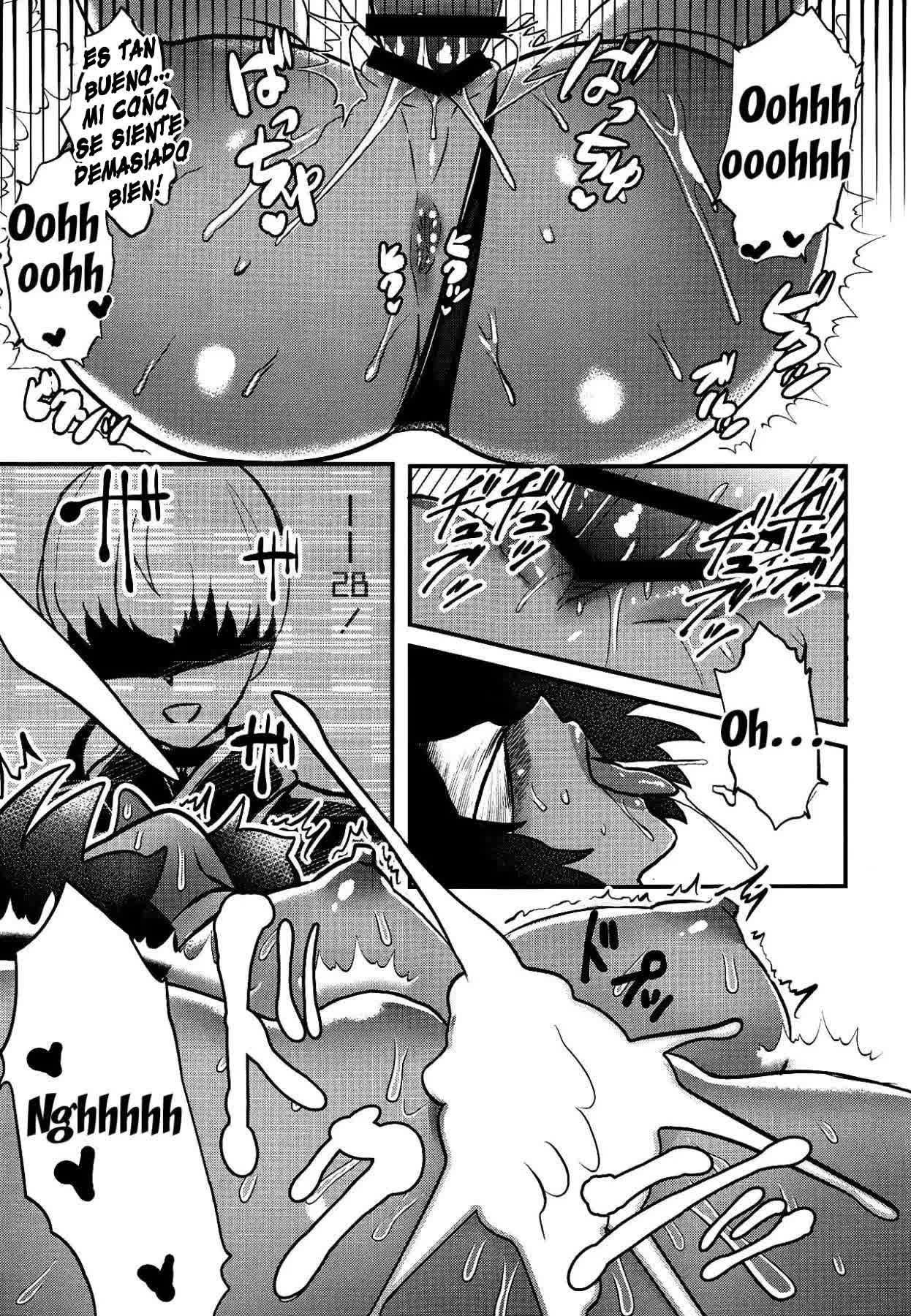 YoRHa Nigou Pet-gata - YoRHa Number 2 Pet Model Comic porno