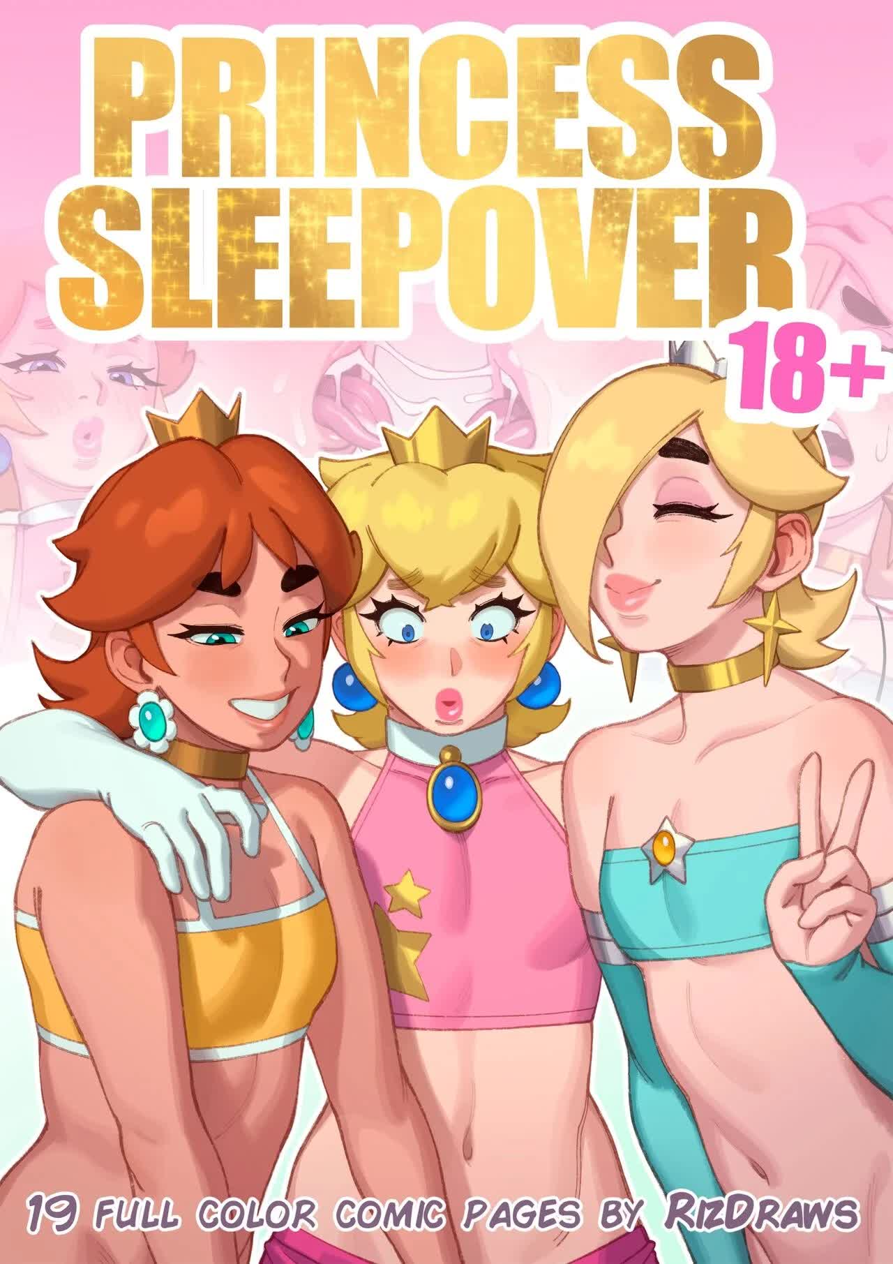 Princess Sleepover Comic porno