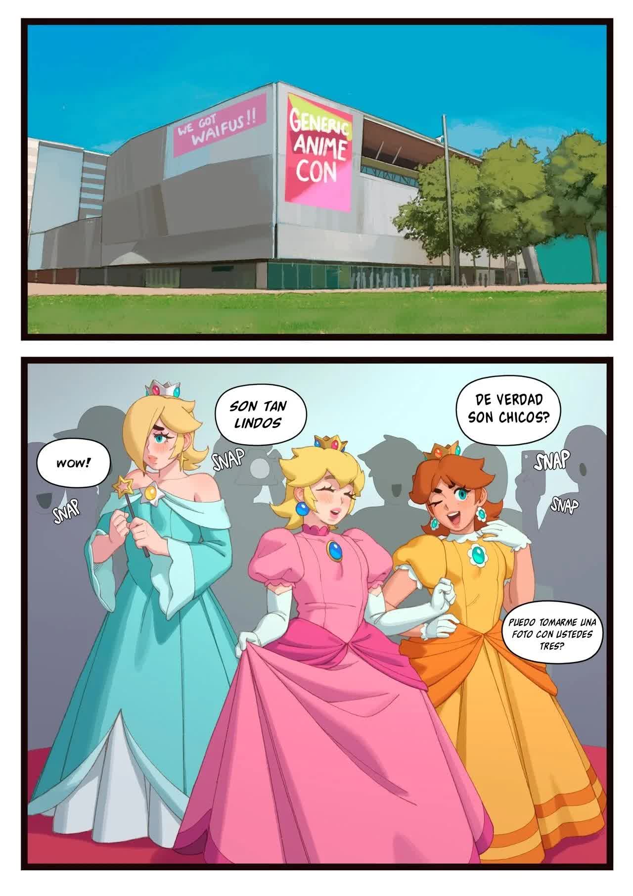 Princess Sleepover Comic porno