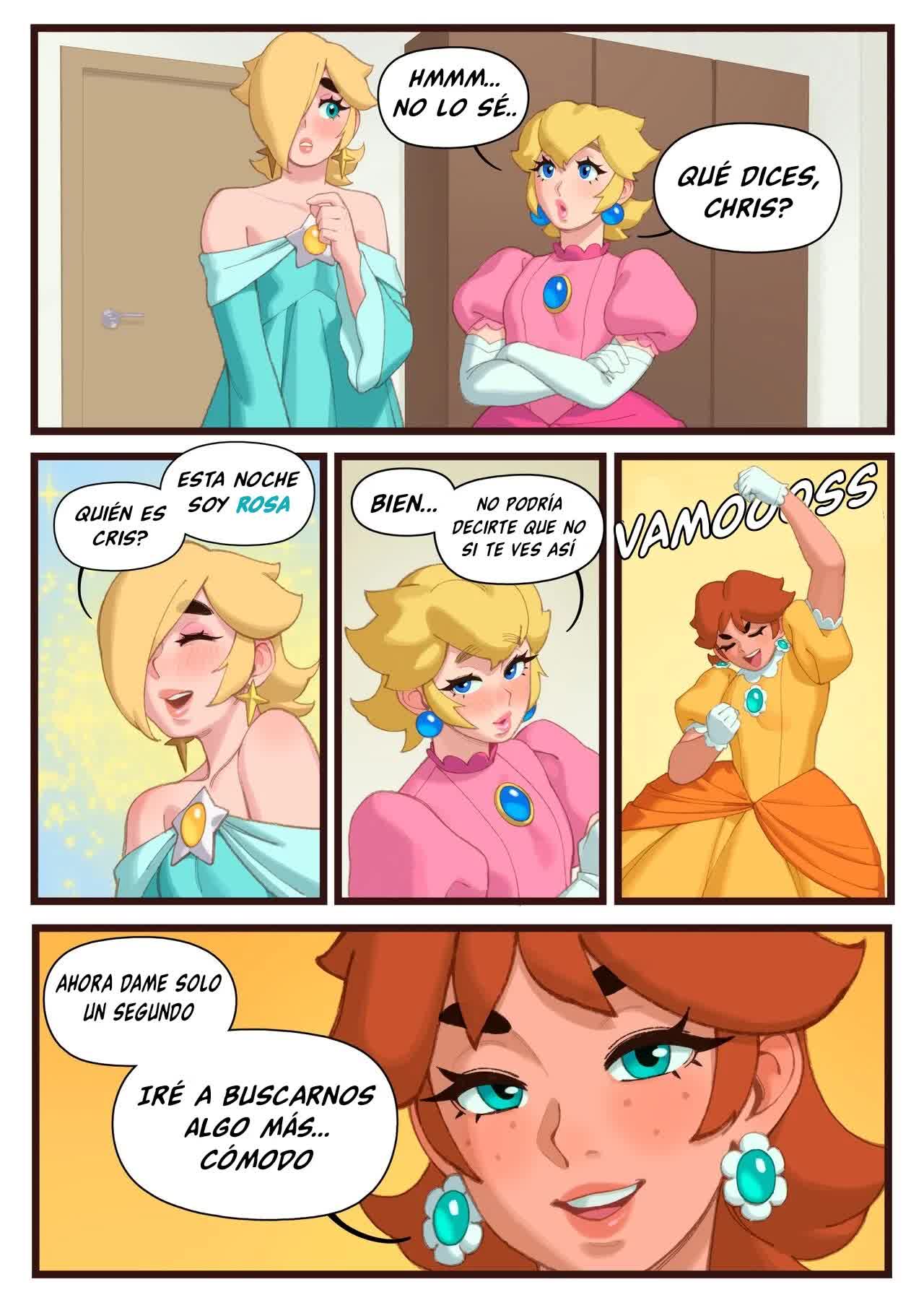 Princess Sleepover Comic porno
