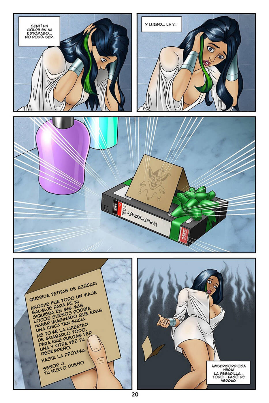 The Inner Guason X Mujer Maravilla Comic porno