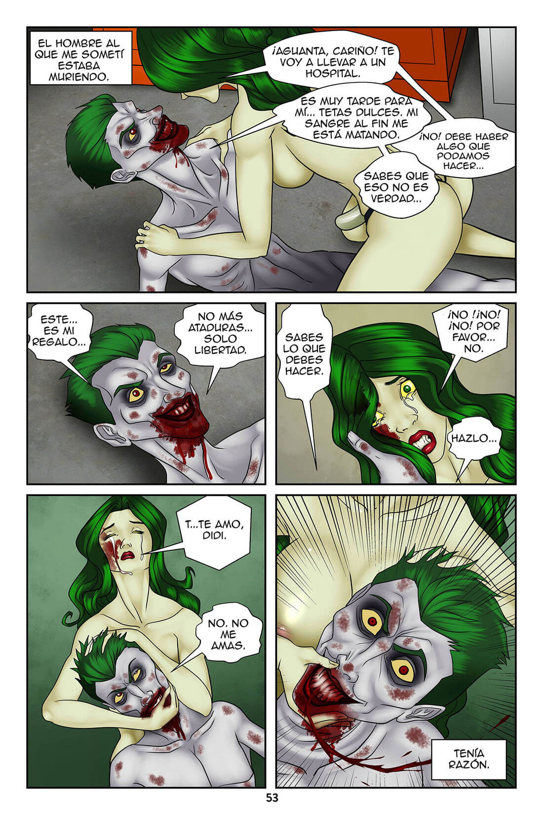 The Inner Guason X Mujer Maravilla Comic porno