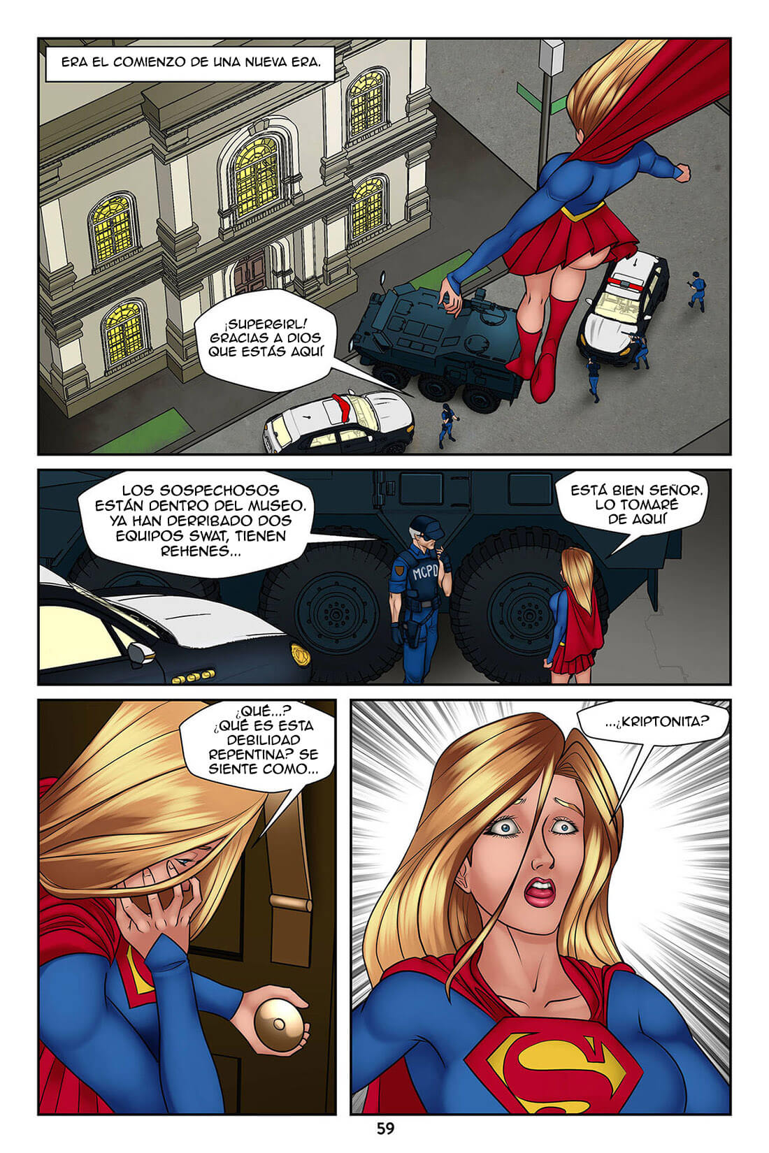 The Inner Guason X Mujer Maravilla Comic porno