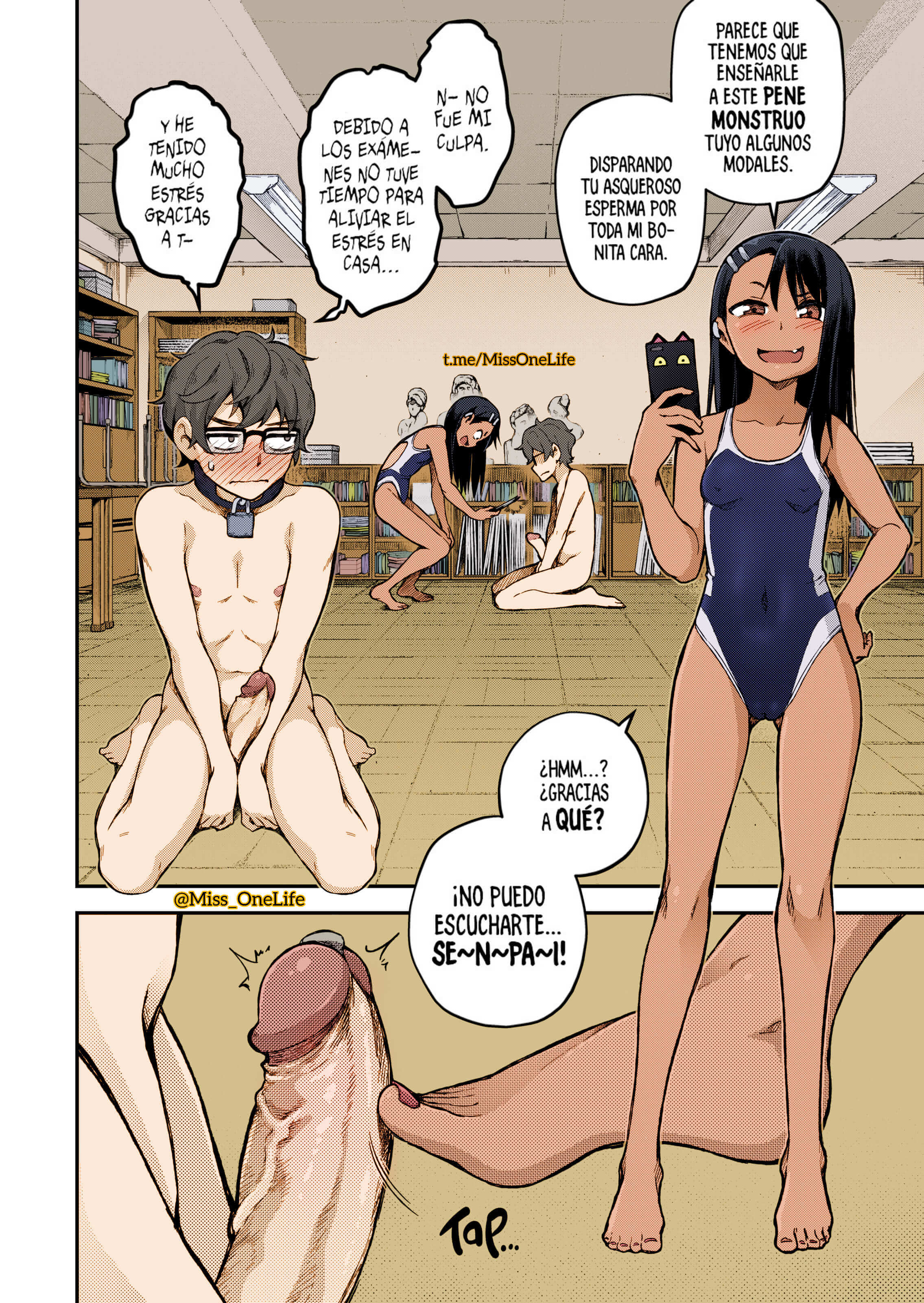 El Placer de Criar Nagatoro Comic porno