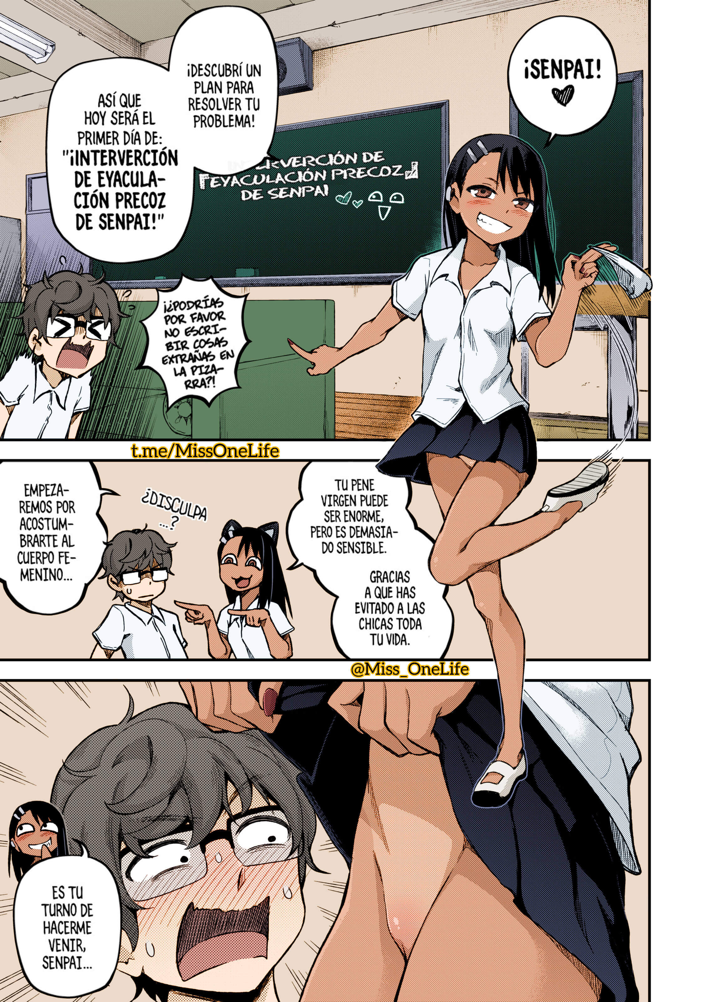 El Placer de Criar Nagatoro Comic porno