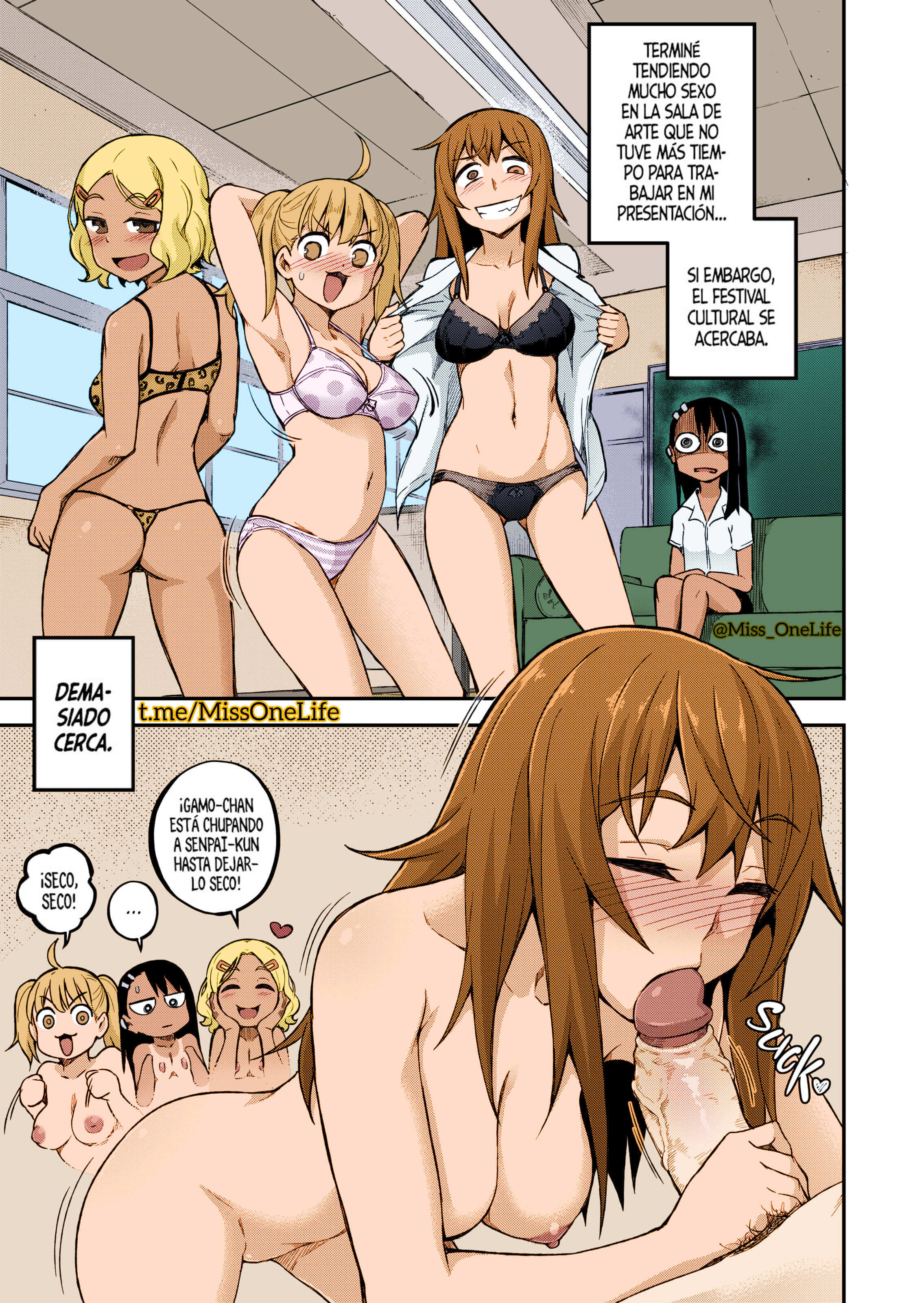 El Placer de Criar Nagatoro Comic porno