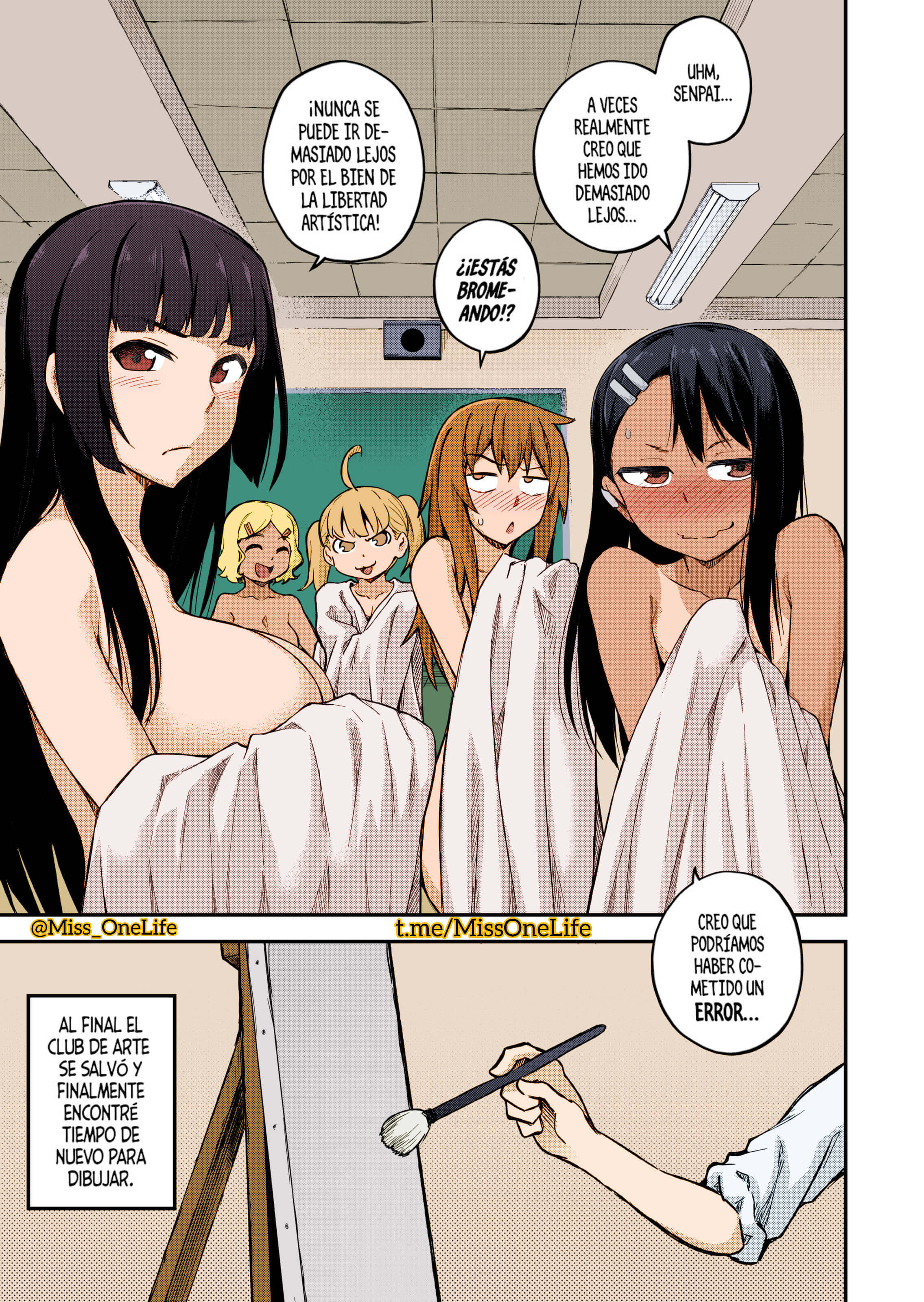 El Placer de Criar Nagatoro Comic porno