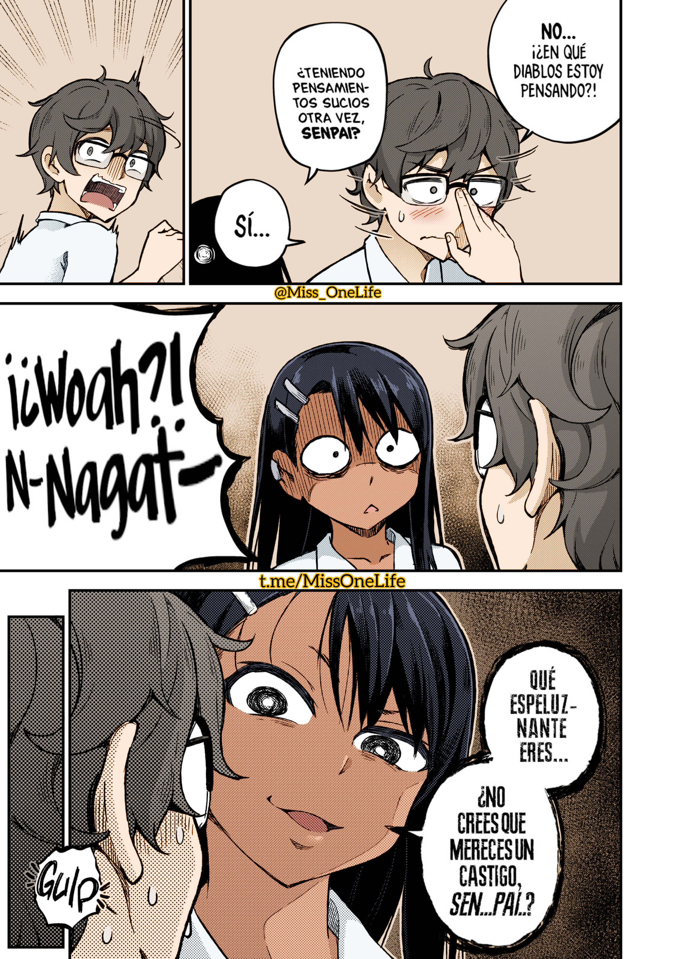 El Placer de Criar Nagatoro Comic porno